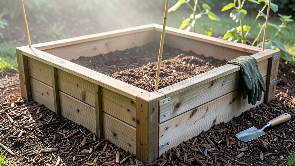 Removable Raised Bed Fence: Modular Privacy for Small-Space Gardens