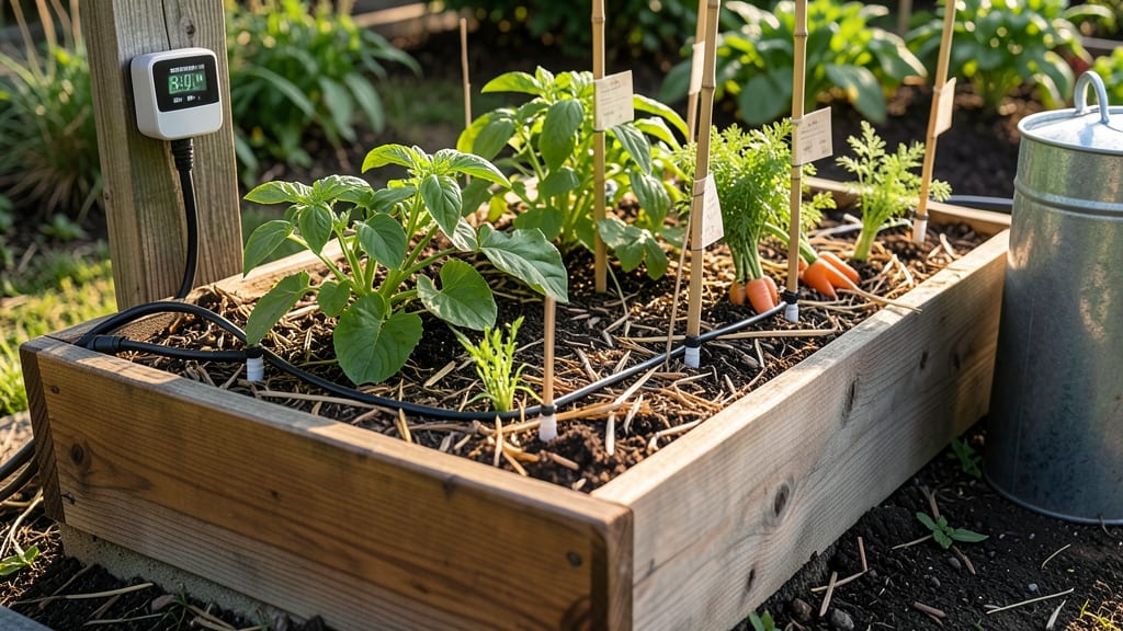 Raised Bed Automatic Watering Systems: Drip-Irrigated Efficiency for Thriving Plants