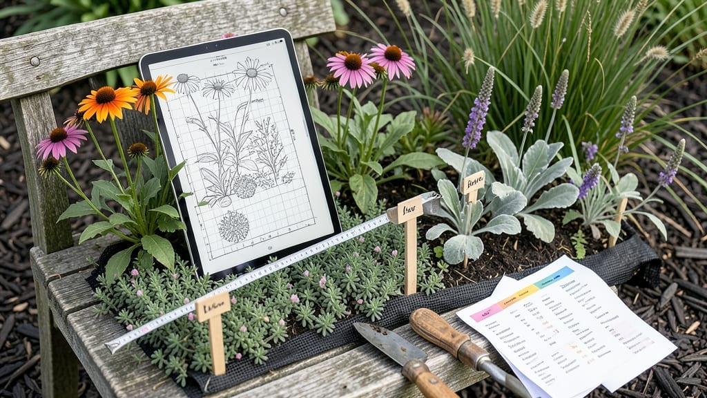 Flower Bed Design Templates: Bold Patterns for Year-Round Visual Impact