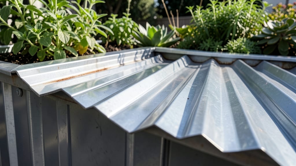 Metal Corrugated Roofing for Industrial Style