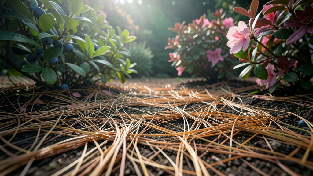 Pine Needles for Acid-Loving Plants