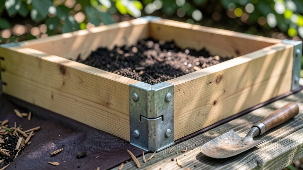 Raised Garden Bed Corners: Pre-Cut Angles for Flawless Assembly in Minutes