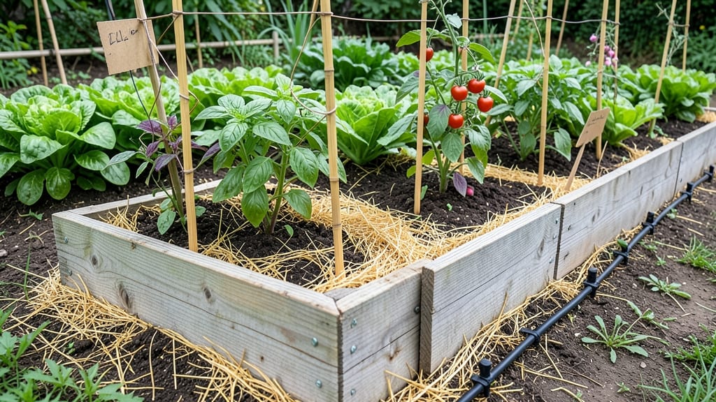 Raised Bed Ideas: Vertical Stacking for Double the Harvest Space