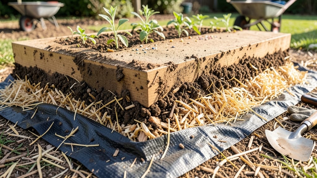 How to Fill a Raised Garden Bed for Vegetables: Layered Loam Secrets for Bountiful Harvests