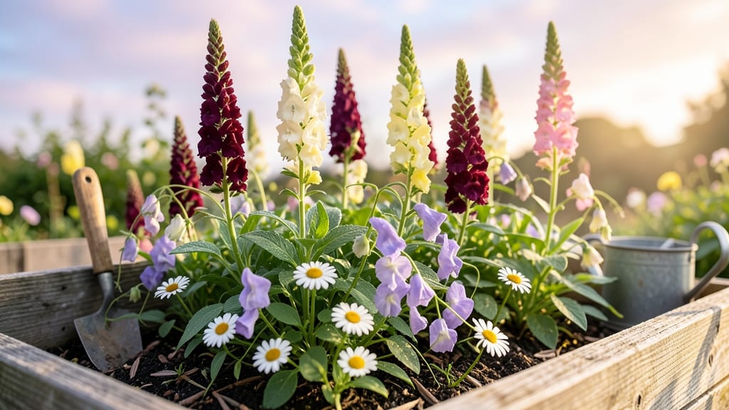 Rustic Cottage Snapdragon Mix Beds