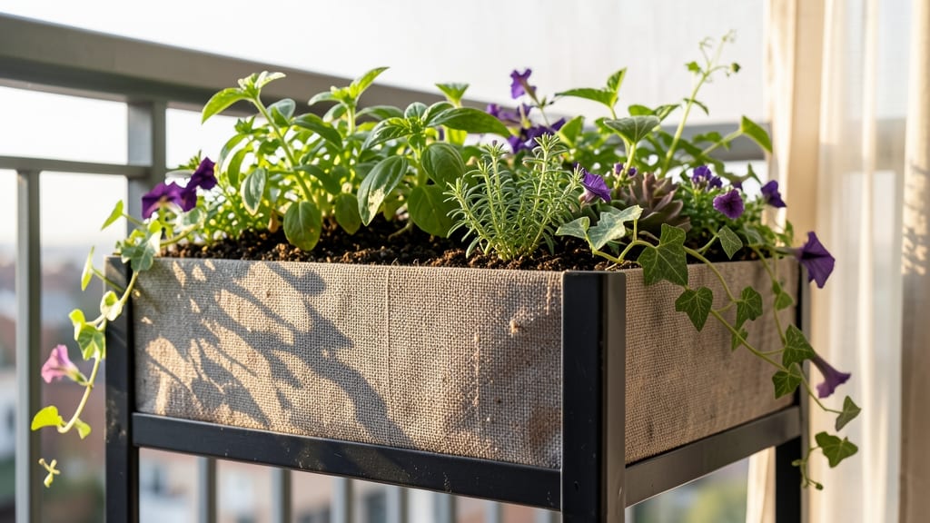 Self-Watering Fabric Planter Beds for Containers