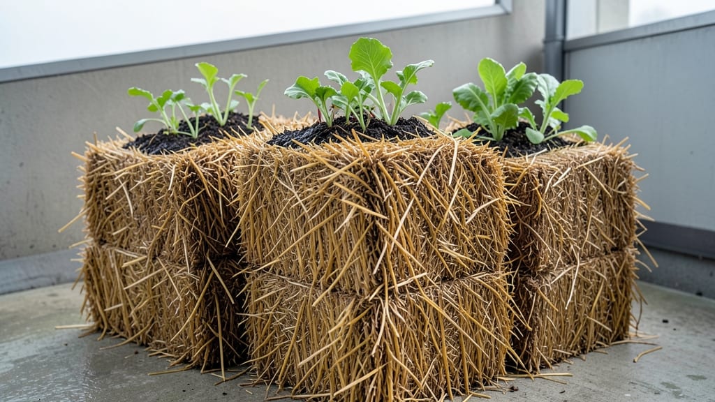 Straw Bale Gardens