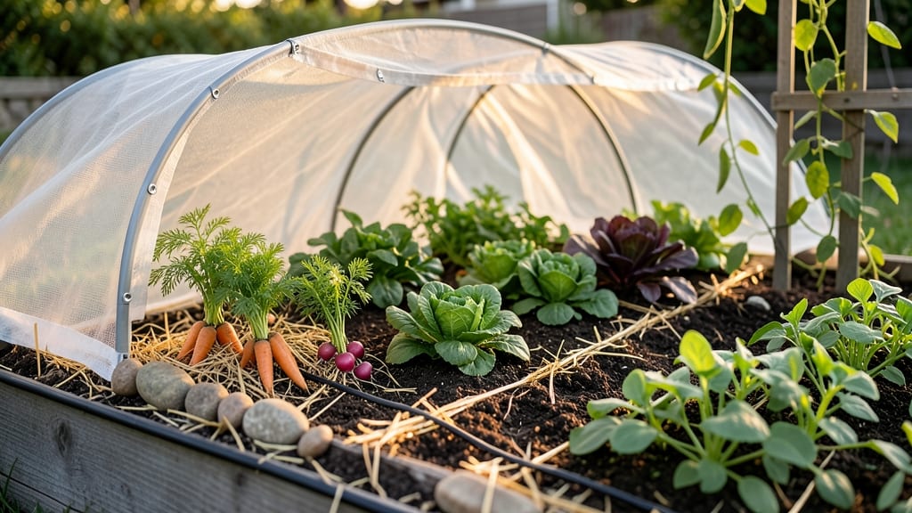 Vegetable Bed Covers: Cold-Hardy Protection for Year-Round Growth
