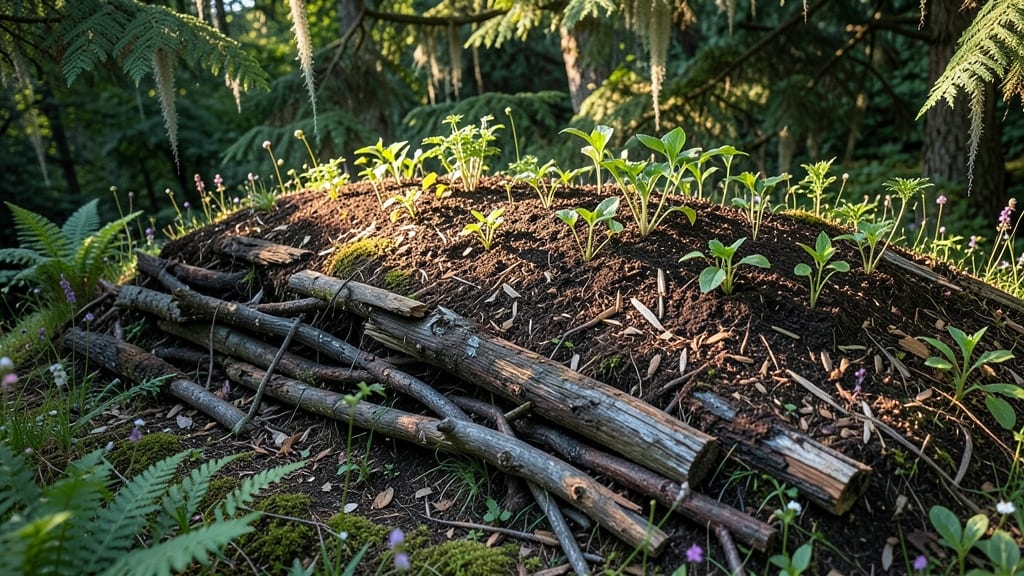 Hugelkultur Raised Beds