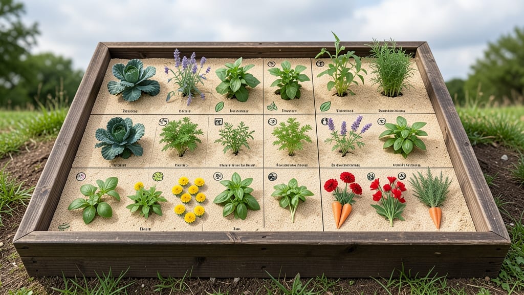 Raised Bed Garden Diagrams: Planting Layouts for Maximum Yield in 4-Foot Beds