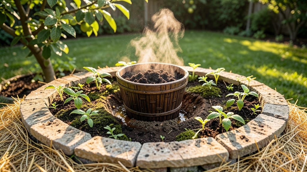Keyhole Garden Bed Design