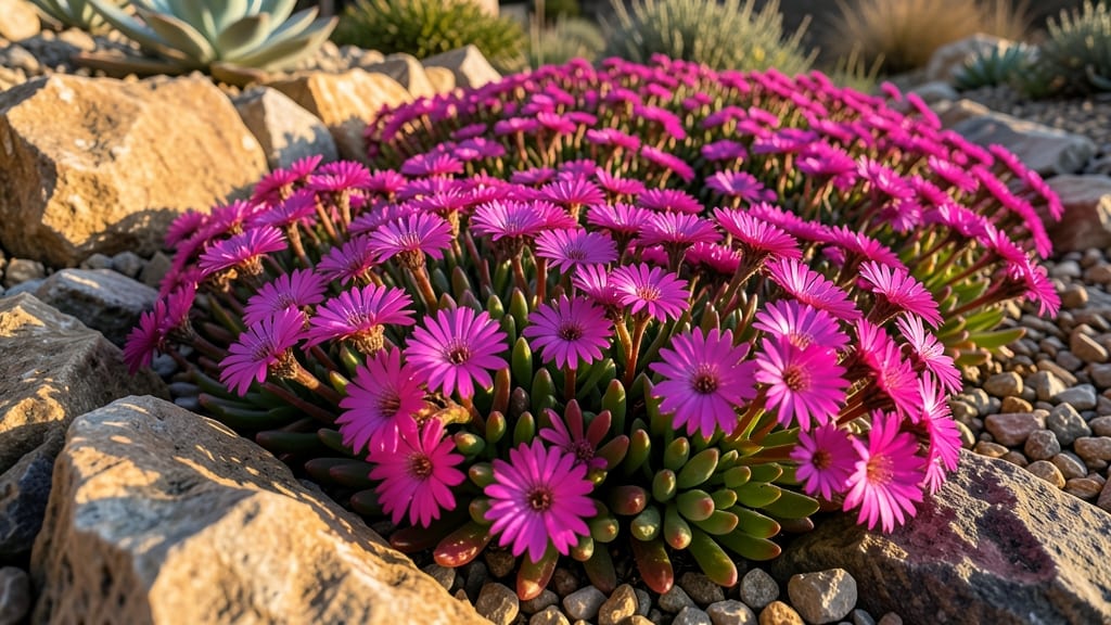 Ice Plant (Delosperma): Sun-Loving Succulent