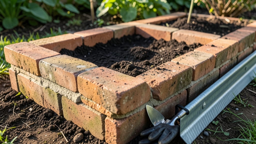 Brick Raised Garden Beds Without Mortar: Stackable Stability for Weed-Free Planting