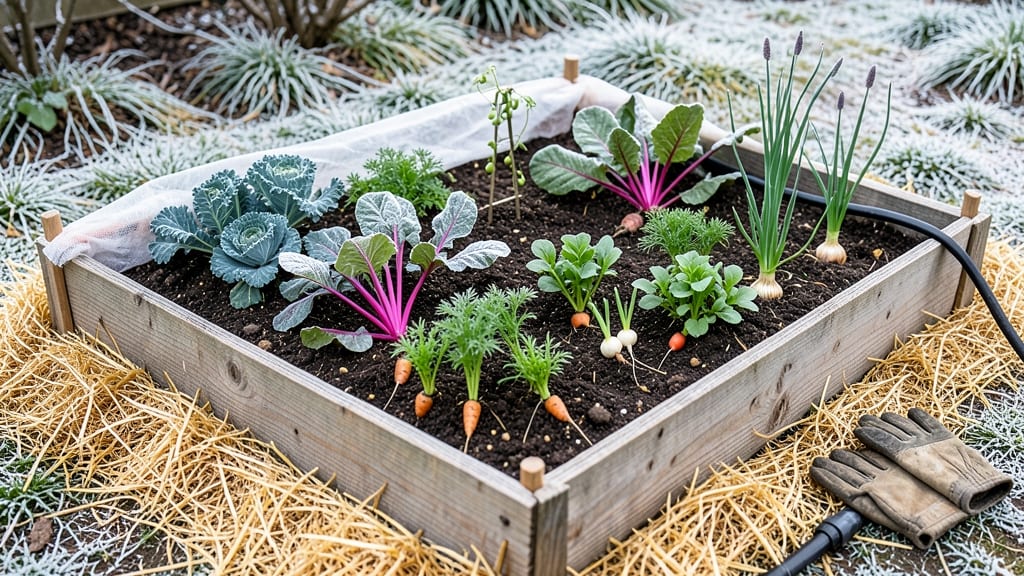 Winter Raised Bed Garden: Cold-Weather Planting Guide for Year-Round Harvests