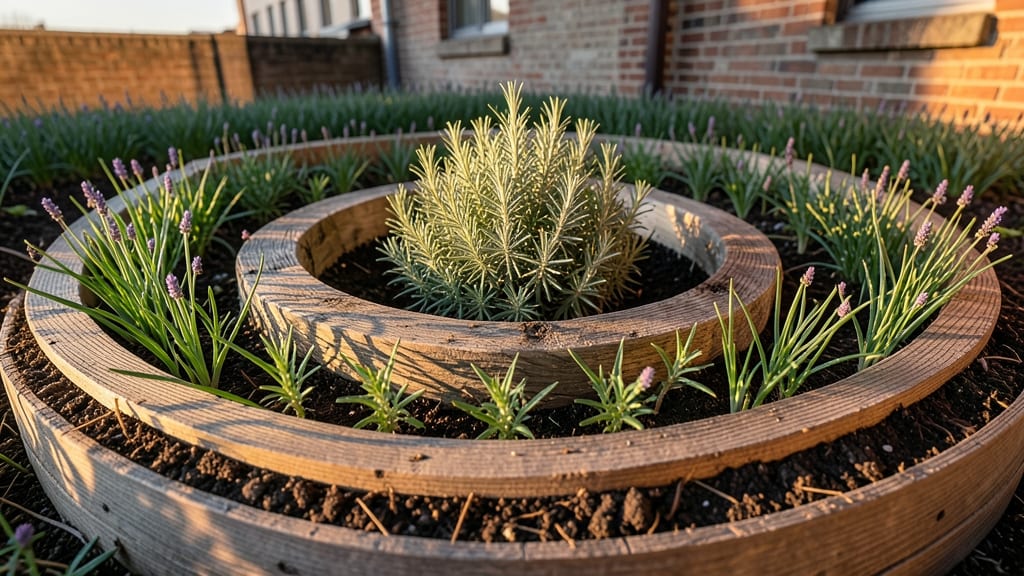 Spiral Herb Garden Raised Bed