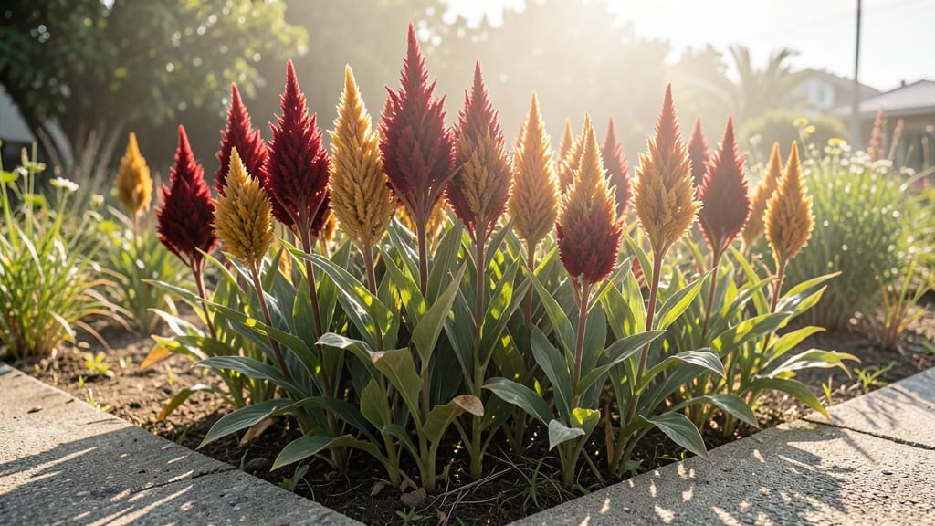 Bold Celosia for Tropical Vibes