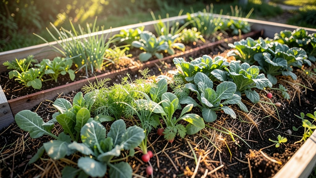 Intercropping Staggered Rows