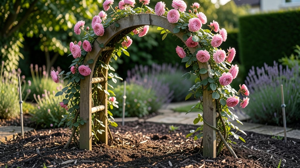 Garden Bed Setup With Arch: Raised Planters That Double Your Growing Space