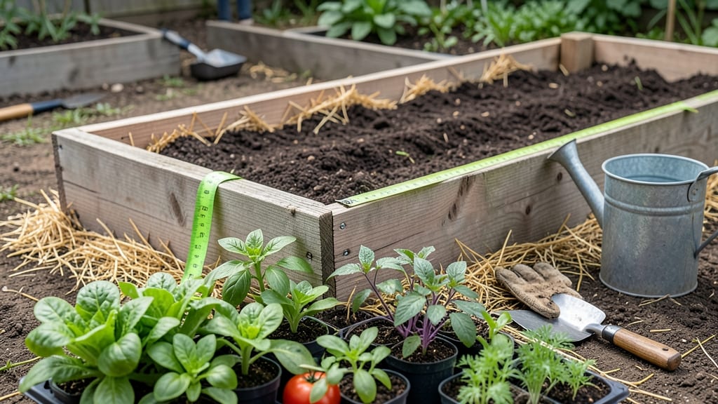 Build Your Own Raised Bed Garden: Customizable Heights for Year-Round Planting Success