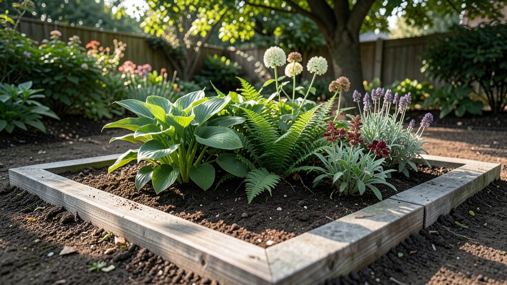 Underground Planter Boxes for Shade Gardens