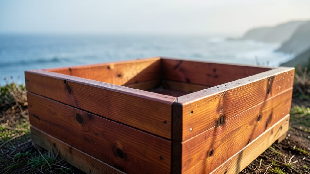 Redwood Raised Garden Bed Frames