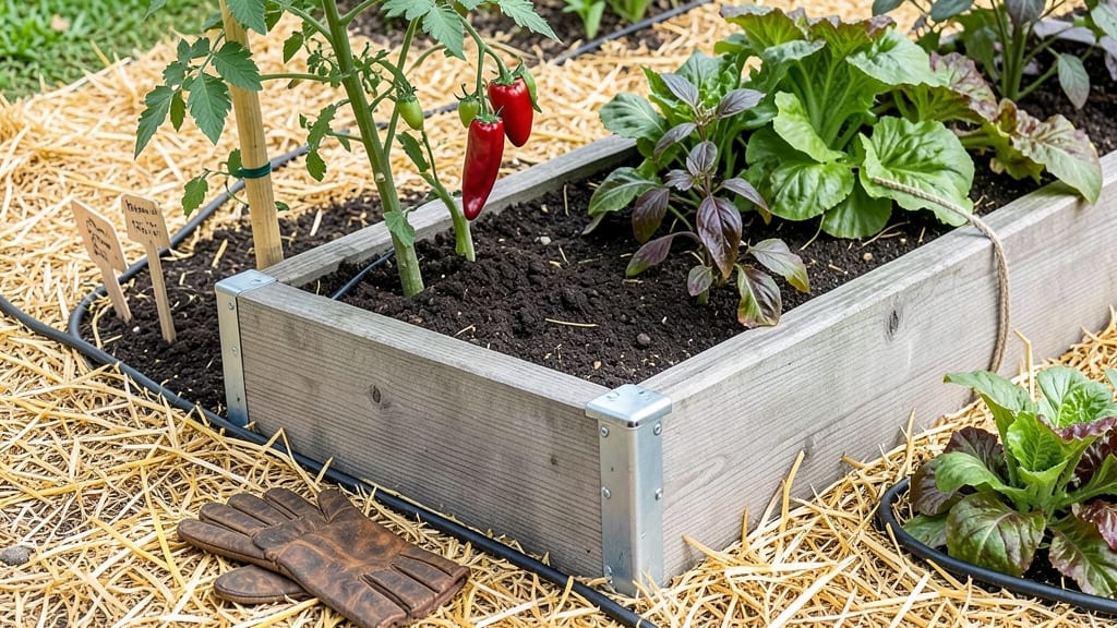 Raised Bed Garden Layout: Square-Foot Planning for Small-Space Harvests