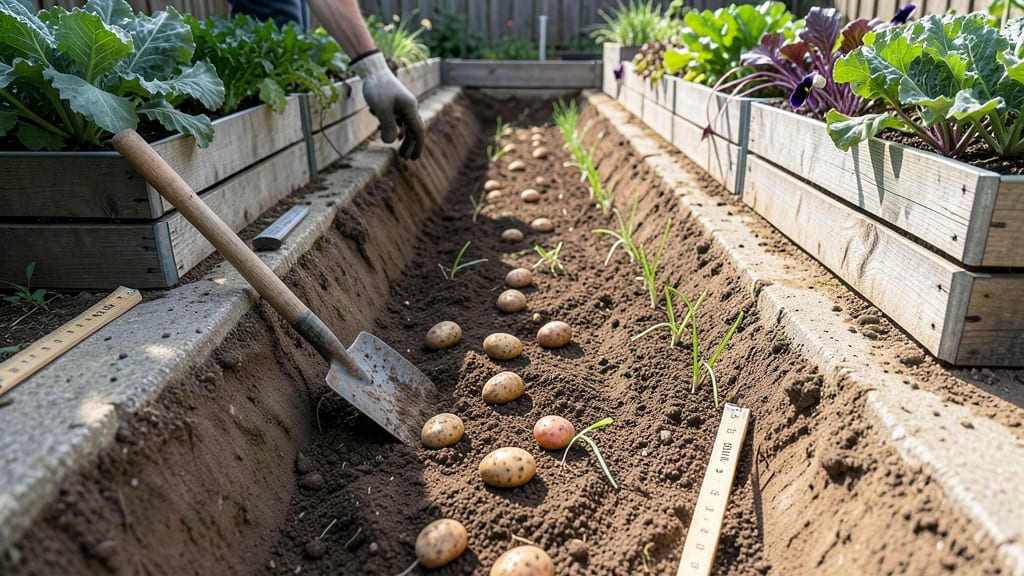 Underground Potato Trenches