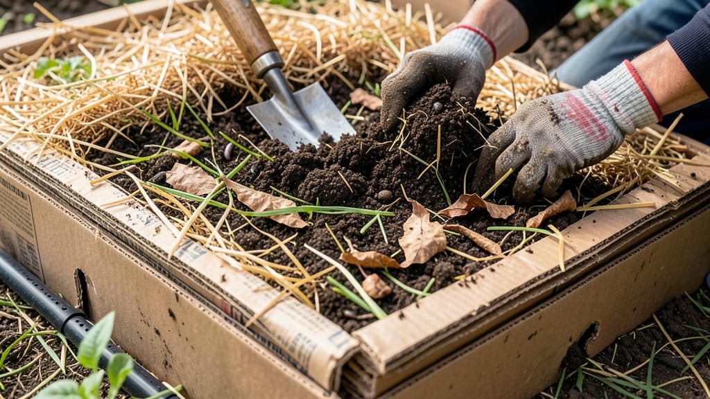 Lasagna Garden Bed Layers: Vertical Space-Saving Planting for Urban Harvests