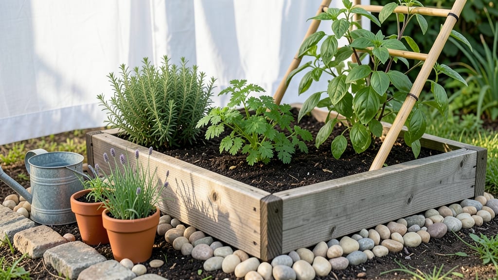 Raised Porch Garden Beds: Space-Saving Design for Small Balconies