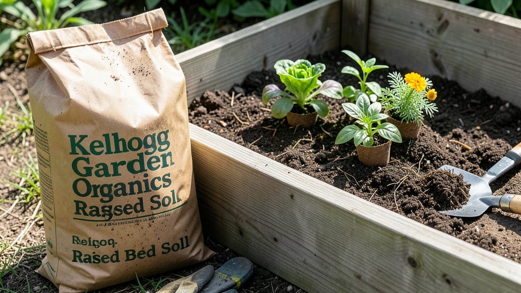 Kellogg Garden Organics Raised Bed Soil: Science-Backed Loam for Bountiful Harvests