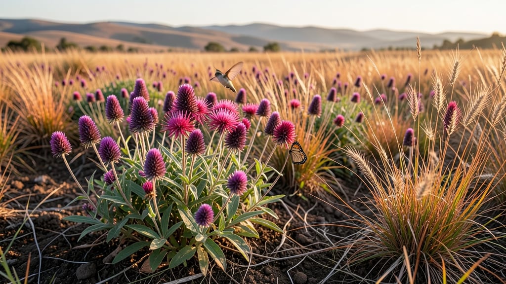 Native Prairie Restoration Bed