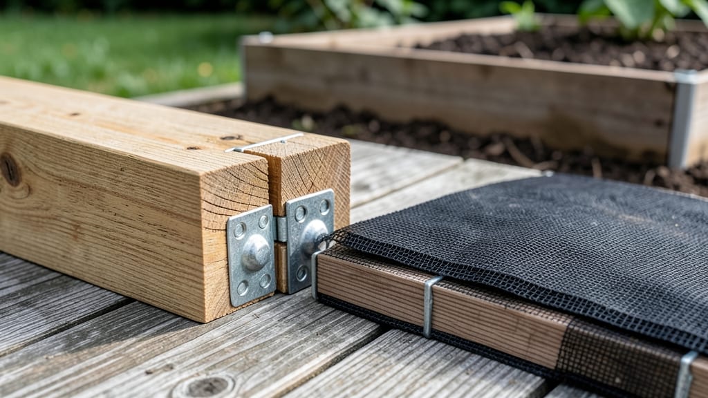 Garden Bed Connectors: Lock-Tight Frames for Permanent Planting