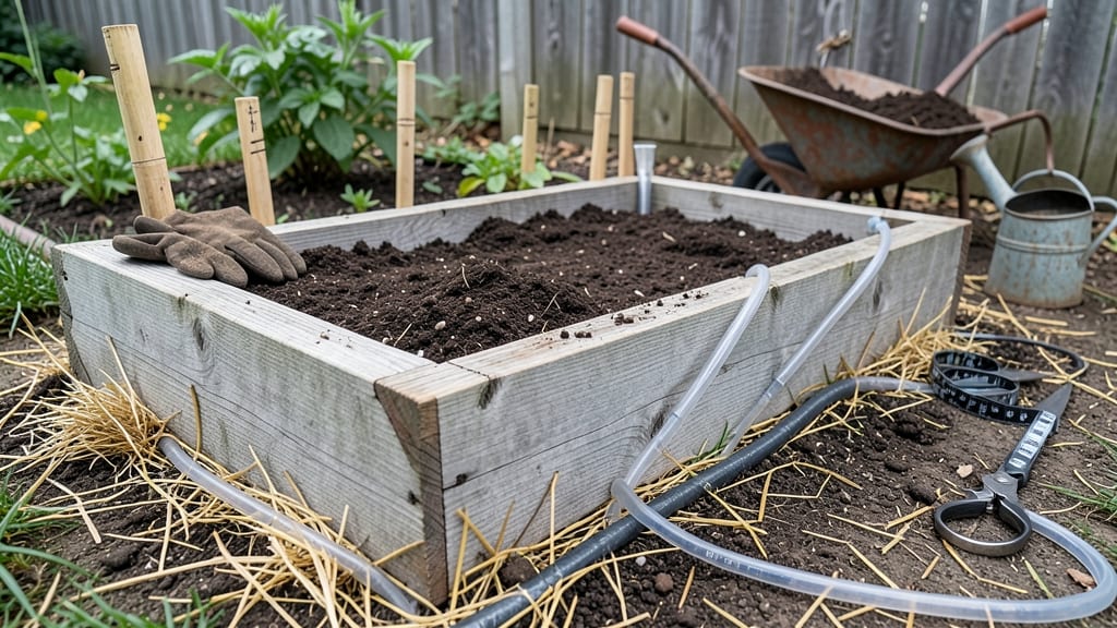 Raised Bed Vegetable Garden Supplies: Elevated Growing System for Year-Round Harvests
