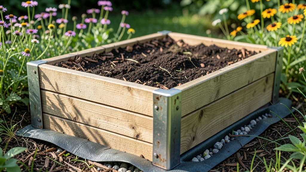 Waist-High Raised Garden Bed Plans PDF: Precision-Cut Diagrams for Year-Round Planting