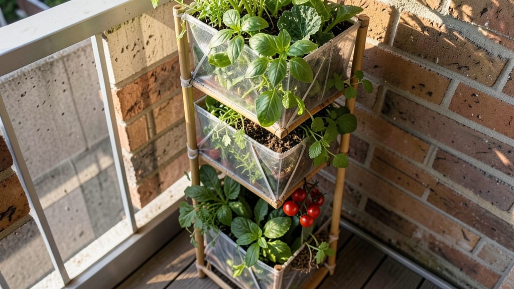 Vertical Tower Garden Layout