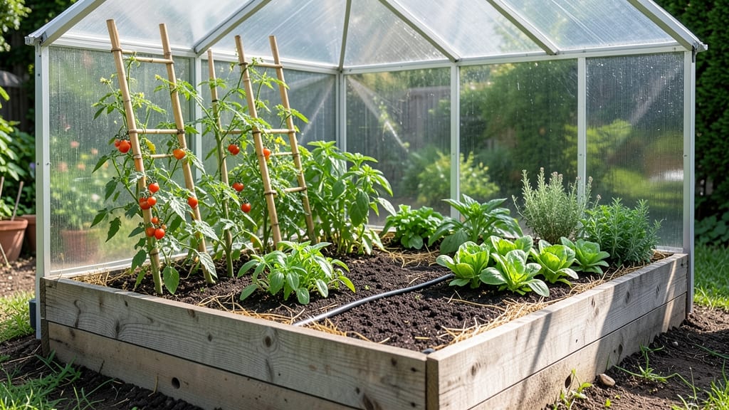 Raised Bed Greenhouse Design: Year-Round Plant Shelter With Frost Protection