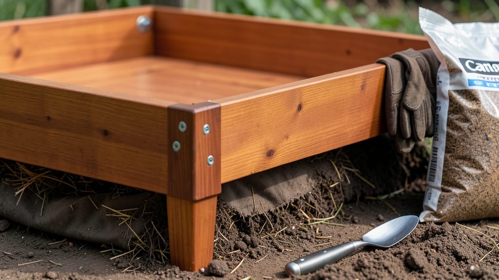 Cedar Raised Garden Bed With Legs: Rot-Resistant Design for Decades of Plant Growth