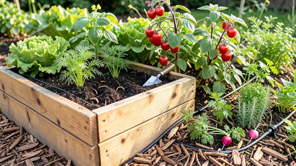 Vego Garden Bed Layouts: Raised Planter Designs for Year-Round Planting