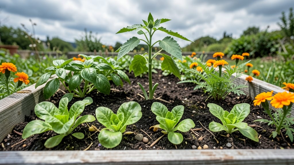 Raised Garden Beds Against Fence: Windproof Privacy With Year-Round Planting Space