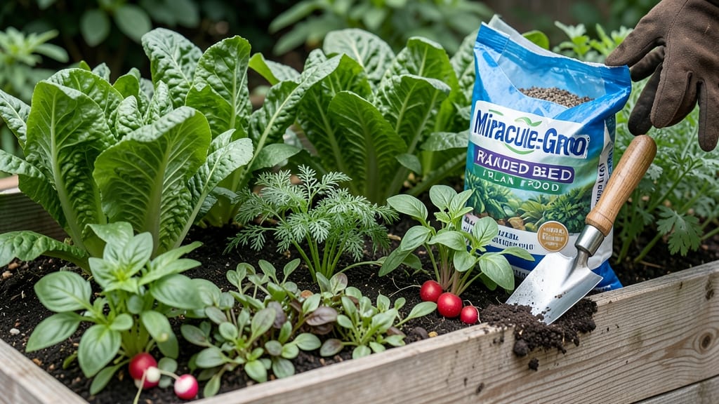 Miracle Gro Raised Bed Plant Food: Boost Growth in 3 Weeks With Science-Backed Nutrition