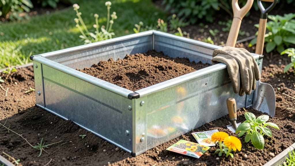Land Guard Galvanized Raised Garden Bed Kit: Heavy-Duty Frames for Longevity and Rust Resistance