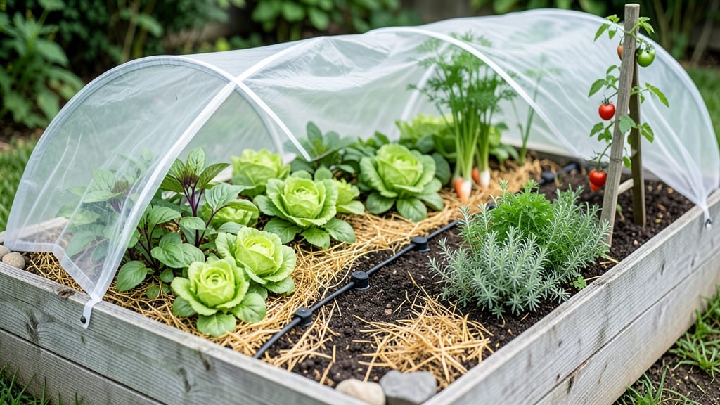 Covered Raised Garden Beds: Year-Round Planting Without Soil Loss