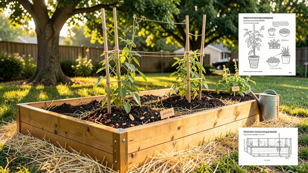 Raised Bed Planner: Seasonal Layering Guide for Zero-Waste Planting
