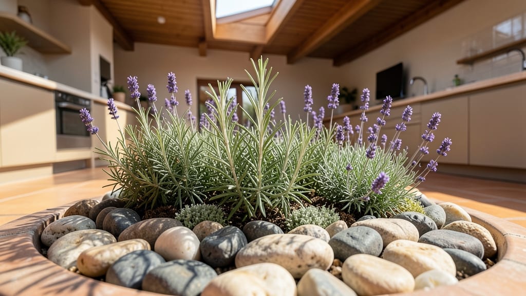 Mediterranean Herb Rock Bed