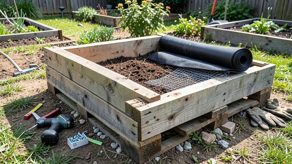How to Make a Raised Garden Bed Out of Pallets: Sturdy, No-Dig Planter in Under 2 Hours