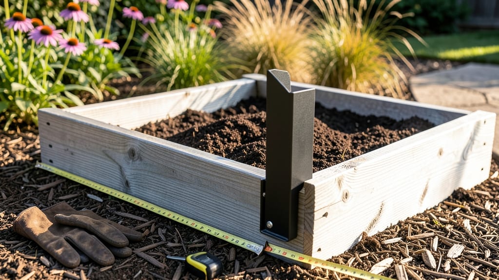 Raised Bed Brackets: Heavy-Duty Corners That Lock Tight Against Wind