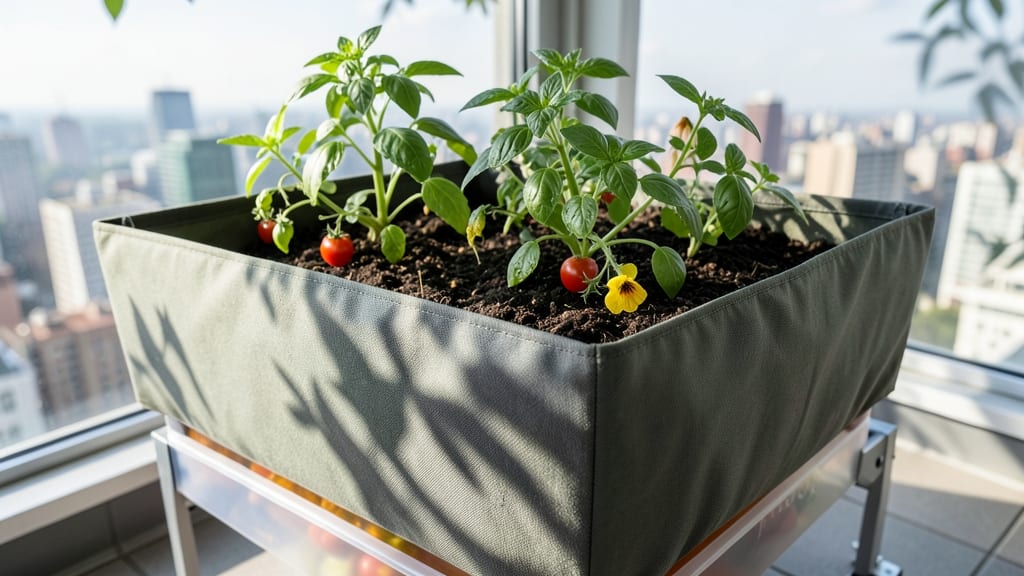 Self-Watering Fabric Elevated Beds