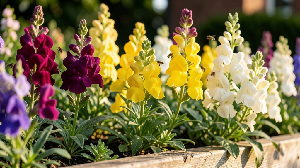 Self-Seeding Snapdragons for Vertical Interest