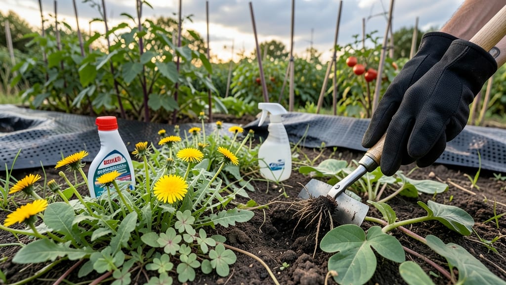 Garden Bed Weed Killer: Natural Barrier That Blocks Growth for Months