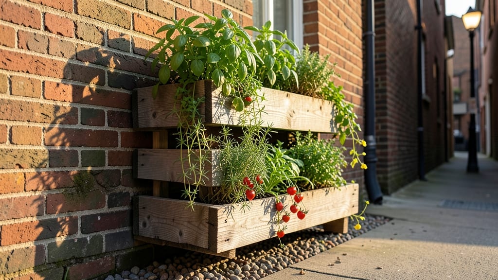 Pallet Wood Vertical Garden Planters